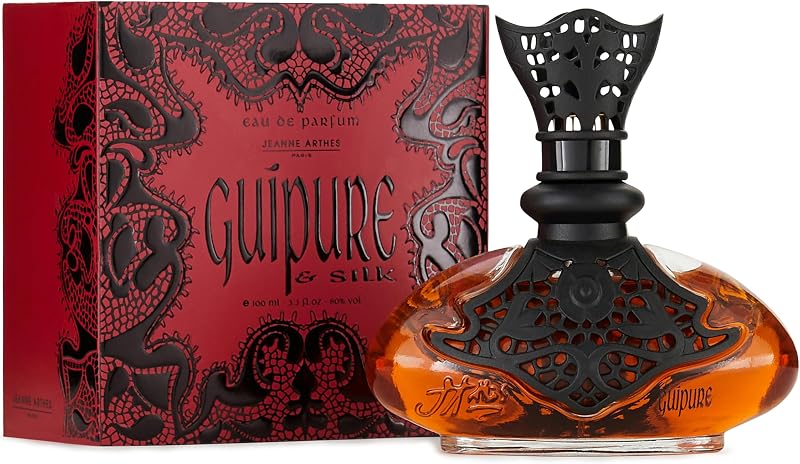 JEANNE ARTHES - Eau de Parfum for Women - Guipure & Silk - Floral & Fruity -Sweet Almond & Coconut - Made in F