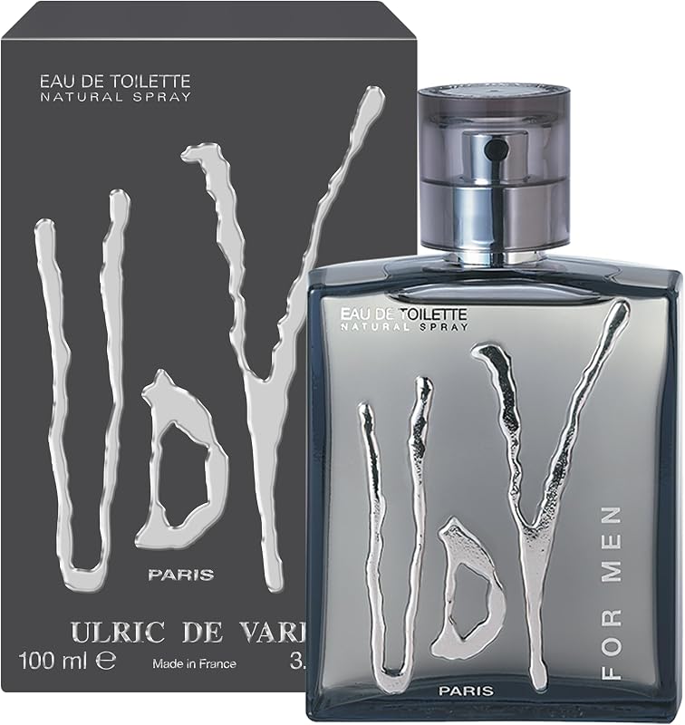 ULRIC DE VARENS - UDV For Men Eau De Toilette - Fern, Woody, Oriental - Men's Perfume - Spray - Made in France