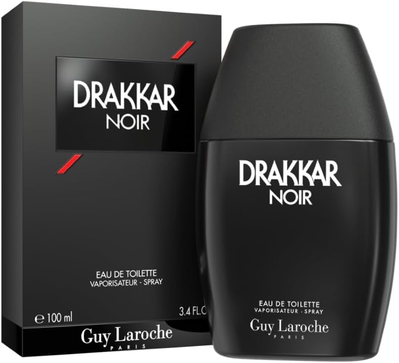 Drakkar Noir de Guy Laroche - Eau de Toilette Sensuel & Intrépide - Boisé et Aromatique, Notes de Mousse de Ch