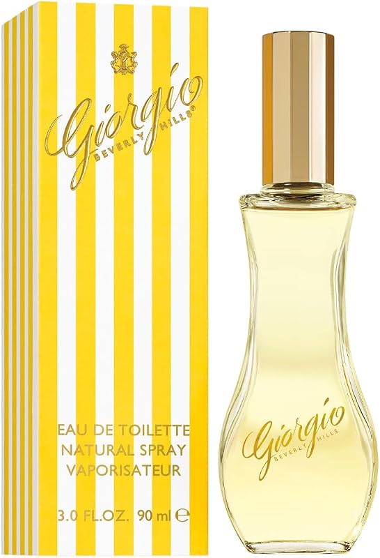 Giorgio Beverly Hills, Eau de Toilette for Women, Floral Scent, Spray Spray, Vanilla, Jasmine and Bergamot, Na