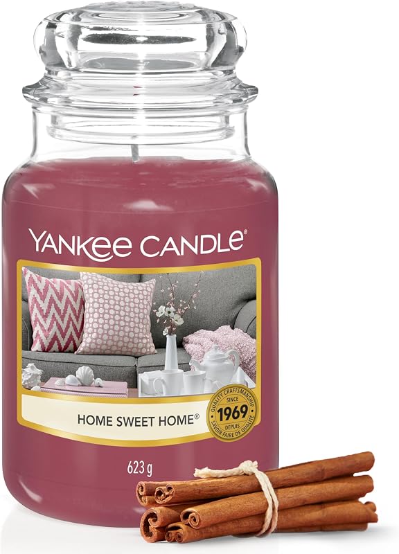 Yankee Candle Scented Jar Candle | Large Size | Soft Home | Up to 150 Hours Burn Time | Gifts for Women