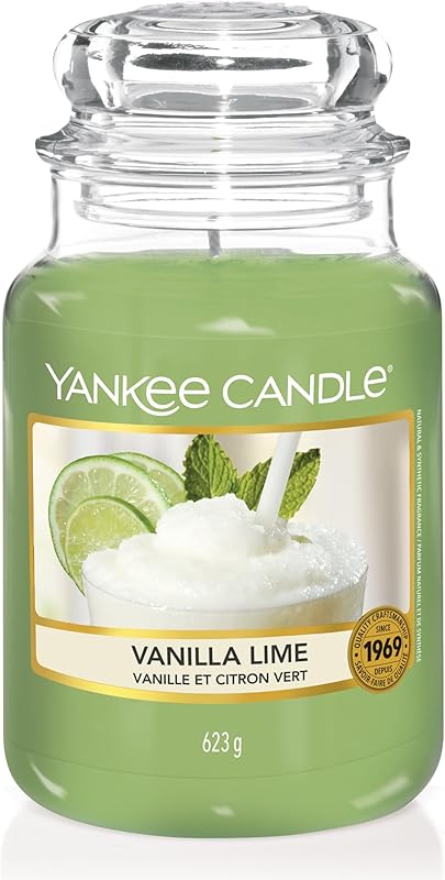 Yankee Candle Large Jar Candle, Vanilla Lime