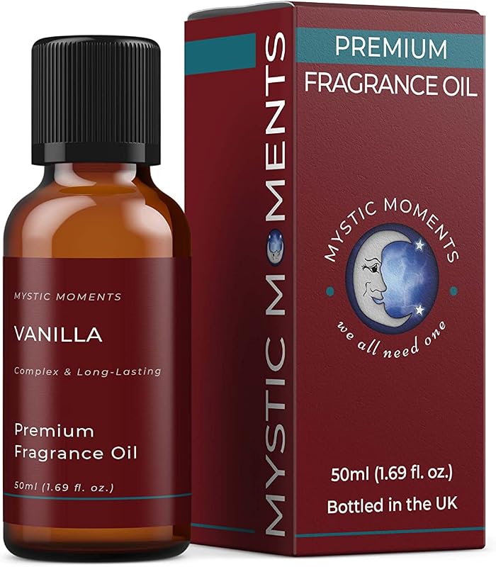 Mystic Moments | Vanilla Fragrance Oil | 50 ml | Vanilla: a fragrance with sweet notes of warm vanilla, for ca