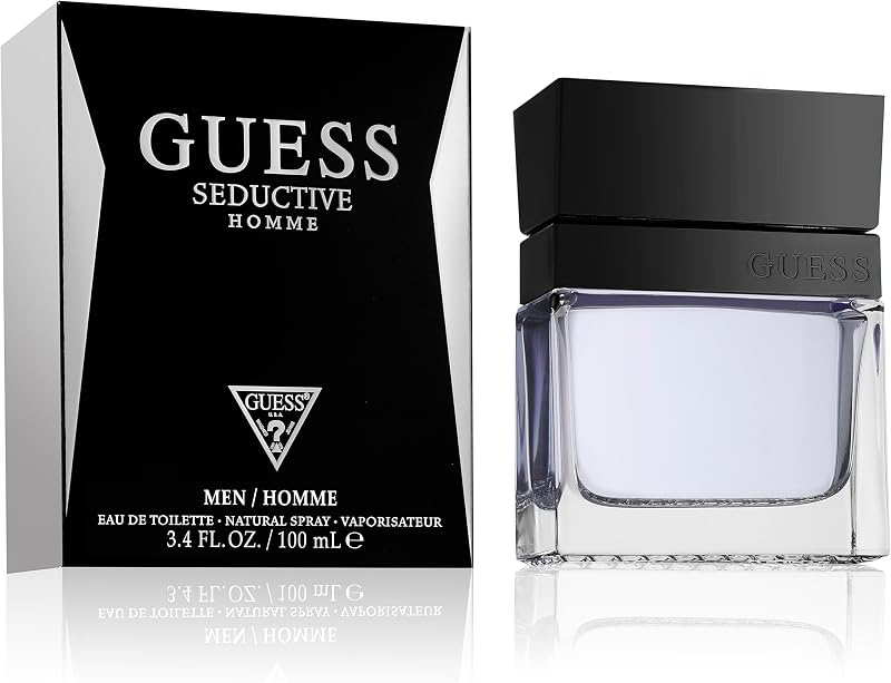Guess Seductive Eau de Toilette for Men, Oriental Woody Fragrance, 100 ml