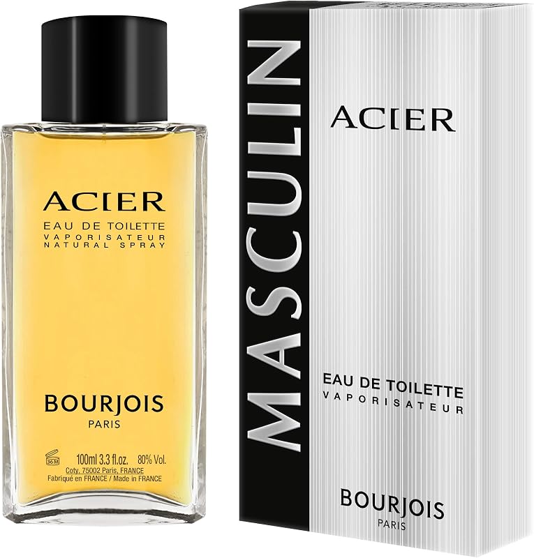 Bourjois - Men's Steel Eau de Toilette - 100 ml