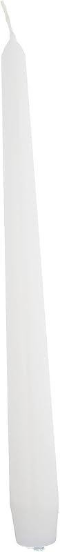 PAPSTAR 17966 Candlestick Candles Diameter 2.2 x 25 cm White Pack of 50