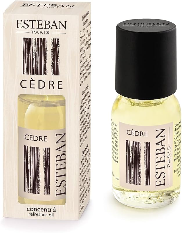 Esteban - Cedar - Perfume Concentrate, 15 ml, Dropper Bottle, for Misting, Potpourri