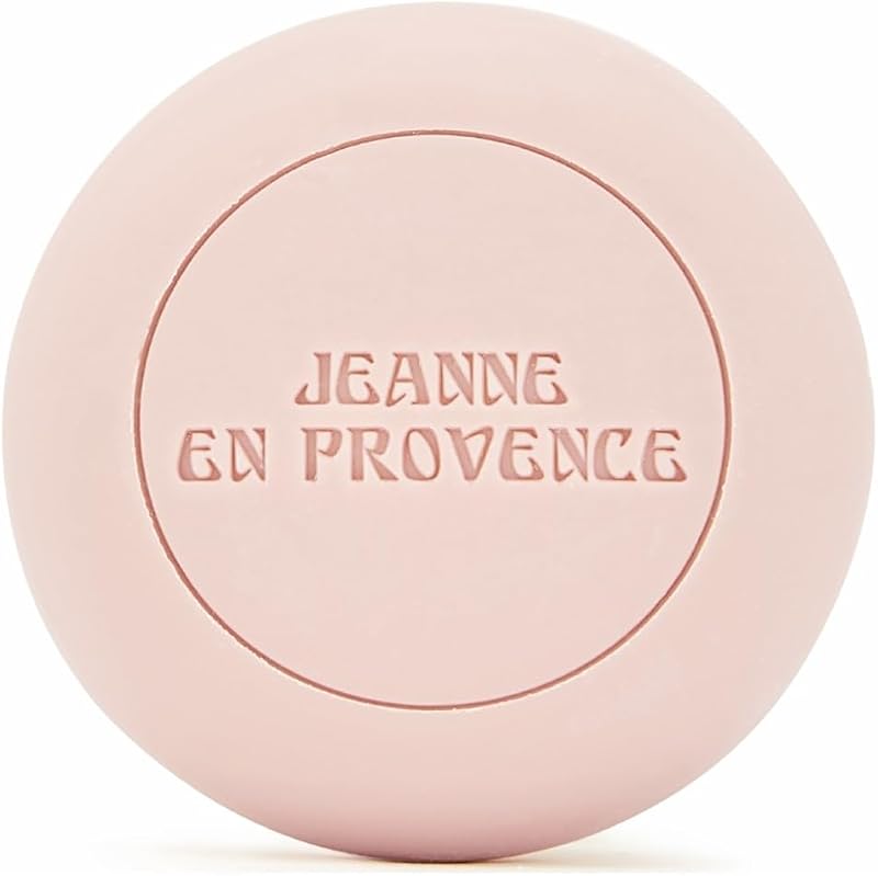 JEANNE EN PROVENCE - Solid Body & Hand Soap - Enchanting Rose Fragrance - Cleans, Softens & Perfumes - 95% Nat