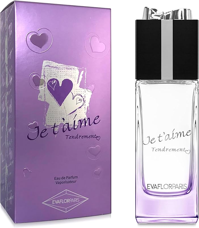 JE T'AIME Tendrement • Eau de Parfum 100 ml • Spray • Women's Perfume • EVAFLORPARIS