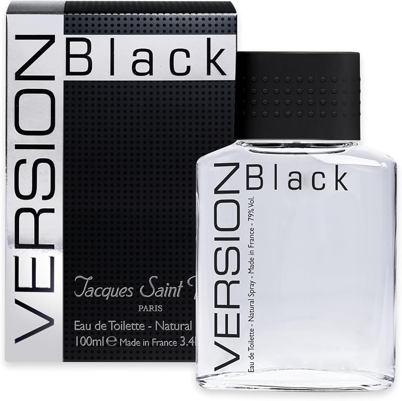 Ulric de Varens Saint Prés Version Black Eau de Toilette Spray for Men 100 ml – Woody Fresh Fragrance