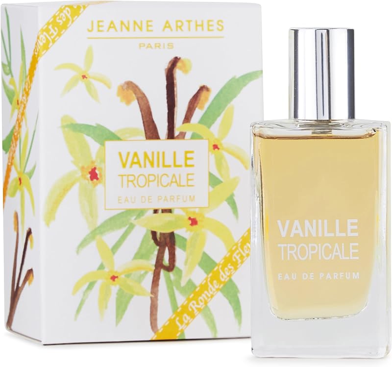 JEANNE ARTHES - Women's Perfume La Ronde des Fleurs - Tropical Vanilla - Eau de Parfum 30 ml