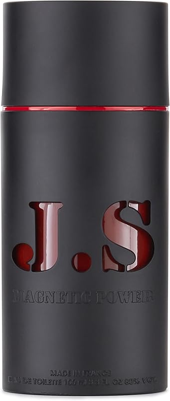 JEANNE ARTHES - Men's Perfume JS Magnetic Power - Eau de Toilette - Spray Bottle 100 ml - Made in France in Gr