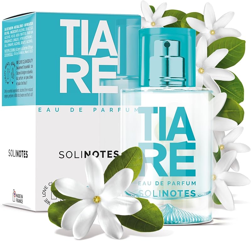 Solinotes Tiaré Women's Perfume - Eau De Parfum - Floral and Soothing Fragrance - Perfect Gift for Her - 50 ml