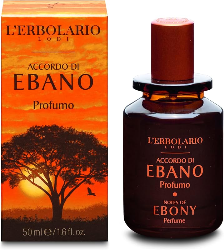 L'Erbolario Ebony Accord Men's Fragrance, Men's, Citrus and Woody Eau De Parfum for Men, Size: 50 ml