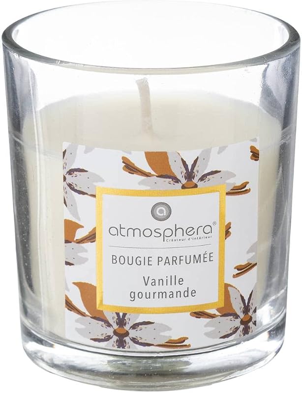 Atmosphera Neda Scented Candle, Vanilla, 110 g