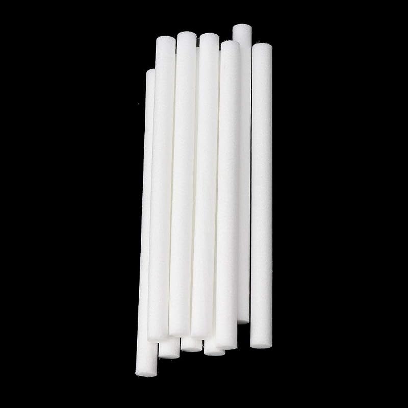 fivekim 10 x 10 mm x 170 mm Humidifiers Filters Cotton Swab for Humidifier Aroma Diffuser Humidifier Filter Co