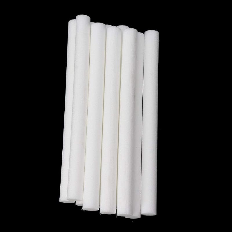 fivekim 10 x Humidifiers Cotton Swab Filters for Air Aroma Diffuser Part 10 mm x 125 mm Filter Humidifier Cott