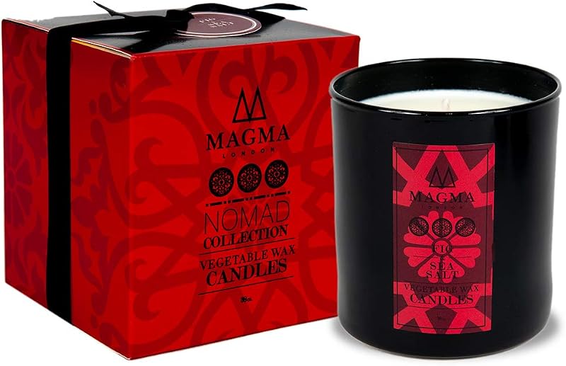 Magma London Scented Candle Gift Set Fig and Sea Salt 38 cl