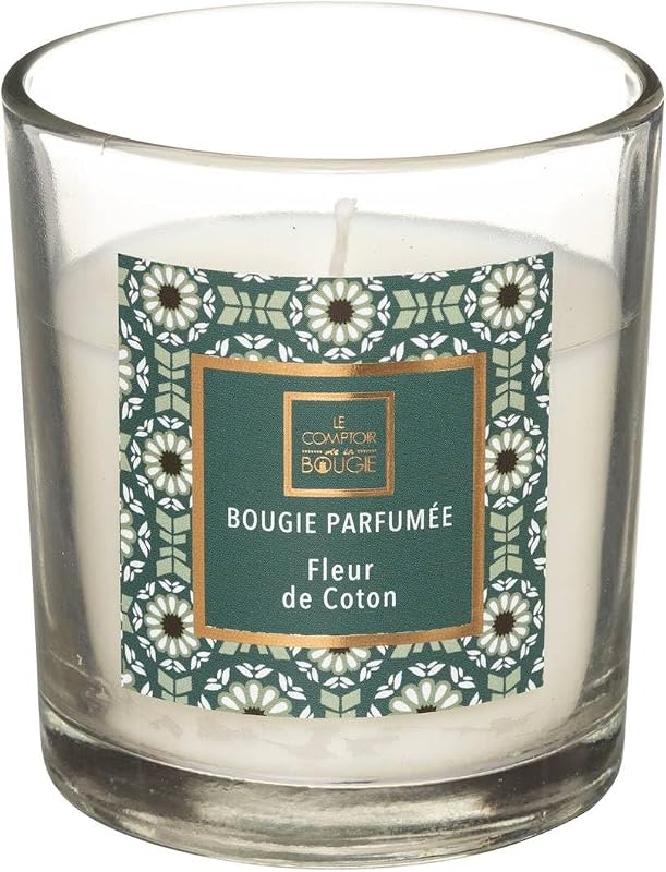 Atmosphera Neda Scented Candle, Cotton Flower, 110 g