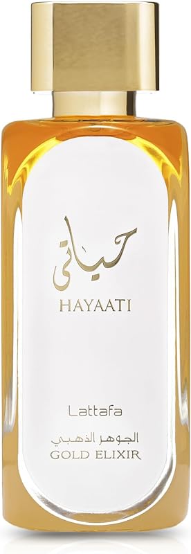 Hayaati Gold Elixir by Lattafa for Women 3.4 oz EDP Spray