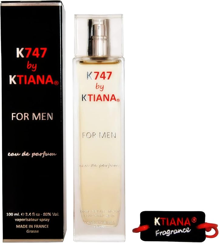 K747 by KTIANA Rare Perfume for Men - 100 ml Eau de Parfum - Made in France