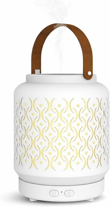 Zen'Arôme Madrid, Wireless Ultrasonic Diffuser, Built-in Rechargeable Battery, 10 Hour Battery Life, Portable 