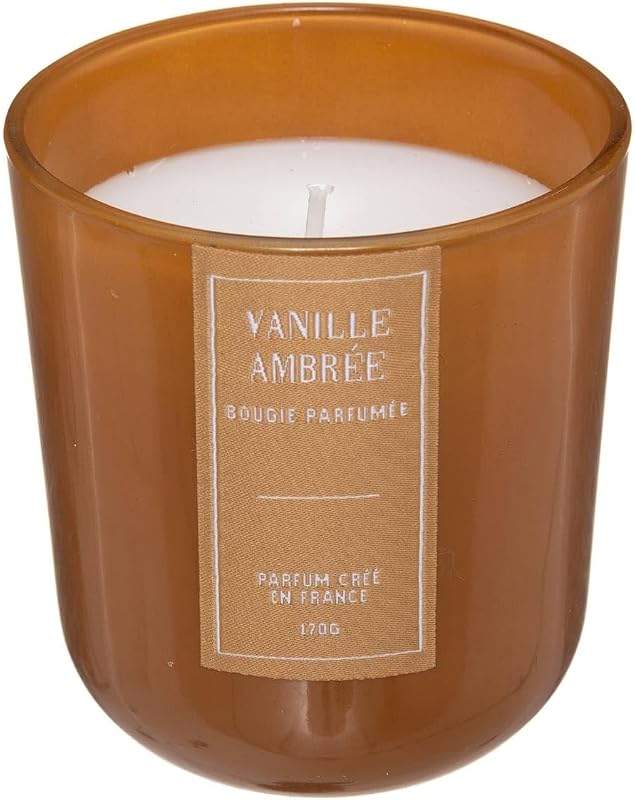 Atmosphera Scented Candle Glass Jar 170 g Vanilla Amber