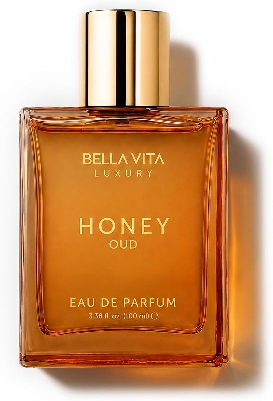 Bellavita Luxury HONEY OUD Eau de Parfum | 100 ml | Unisex Perfume for Men and Women | Top Notes: Sweet Honey,