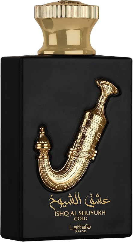Pride Ishq Al Shuyukh Gold by Lattafa for Men - 3.4 oz EDP Spray