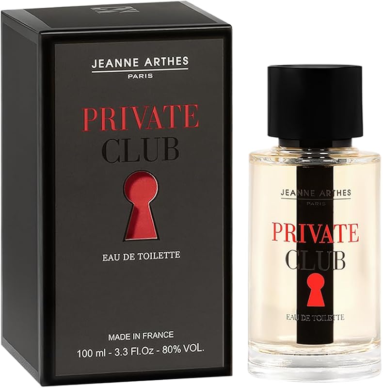 JEANNE ARTHES - Eau de Parfum Homme - Private Club - Woody - Tonka and Vetiver - Made in France in Grasse - Gi