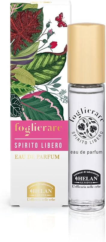 Helan, Foglierare, Spirito Libero Women's Perfume Floral Fragrance Eau de Parfum with Rose, Jasmine and White 