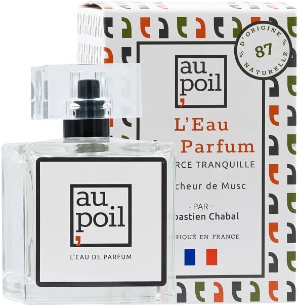 AU POIL Eau de Parfum for Men The Quiet Force Musk Freshness by Sébastien Chabal