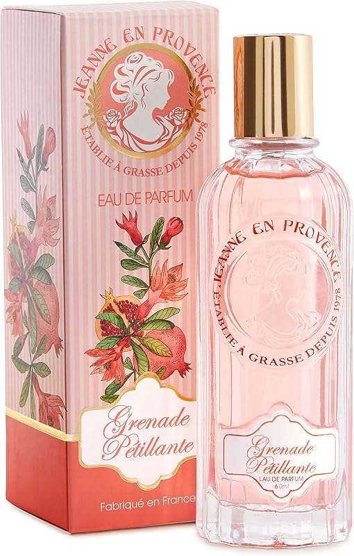 JEANNE EN PROVENCE - Women's Perfume Pomegranate Sparkling - Eau de Parfum - Spray Bottle 60 ml - Made in Fran