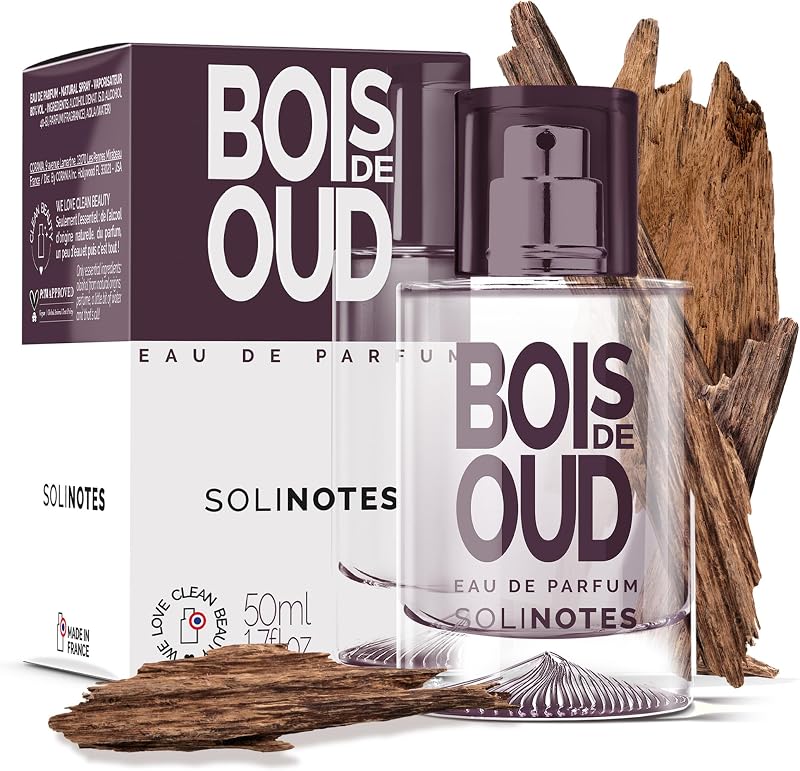 SOLINOTES Oudwood Perfume for Men - Eau De Parfum | Woody and Enchanting Fragrance - Made in France - Vegan - 