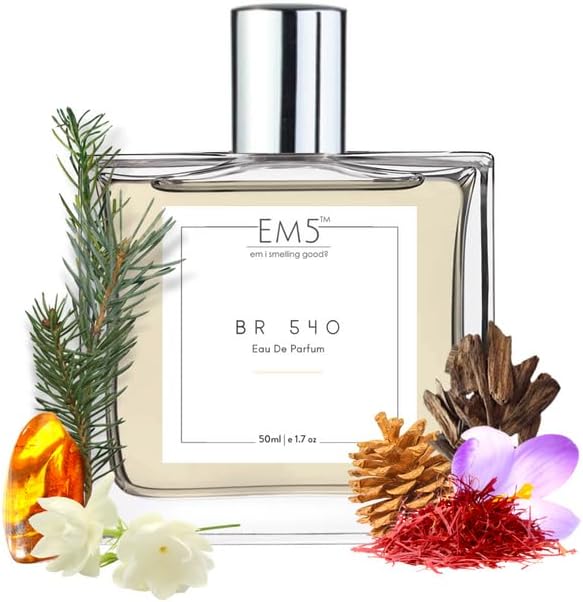 EM5 BR 540 Unisex Perfume | Warm Woody Spicy | Eau de Parfum Spray | Solid and Durable EDP