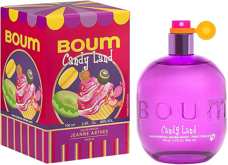 JEANNE ARTHES - Boum Candy Land Women's Eau de Parfum - Floral - Orange Blossom and Musk - Made in France in G