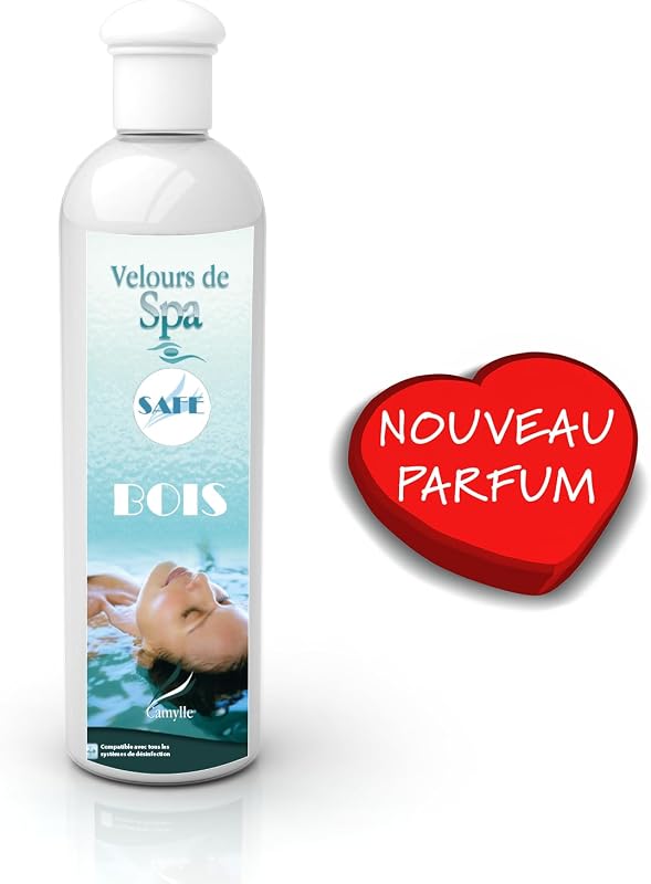 Camylle - Velours de Spa safe BOIS - Fragrance for Spa water - A woody and elegant fragrance - 250 ml