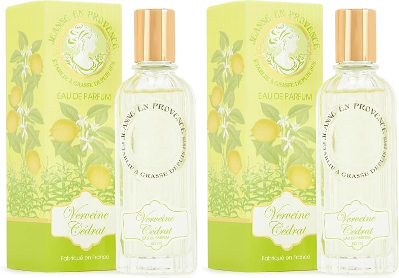 JEANNE EN PROVENCE - Eau De Parfum for Women - Verbena Cedrat Fragrance - Ingredients of Natural Origin - Made