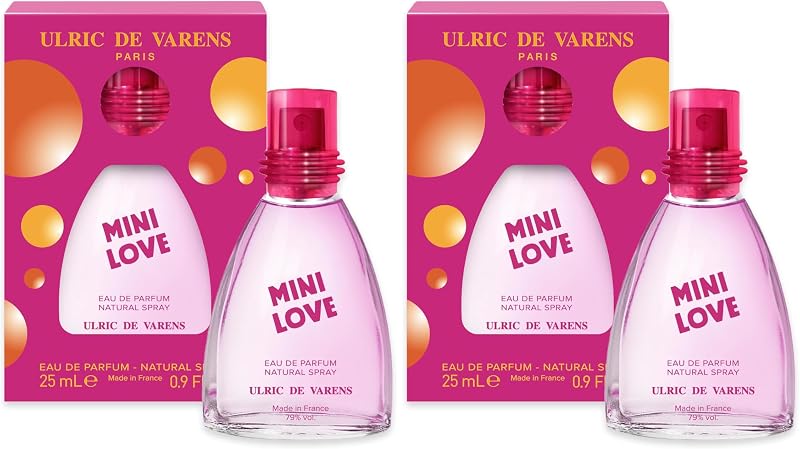 Ulric de Varens Mini Love Eau de Parfum 25 ml (Pack of 2)