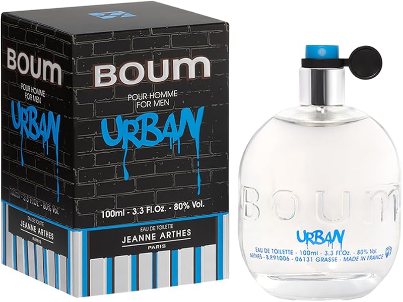 JEANNE ARTHES - Boum Urban - Floral & Fruity - Marine & Patchouli Pairing - Made in France in Grasse - Gift fo