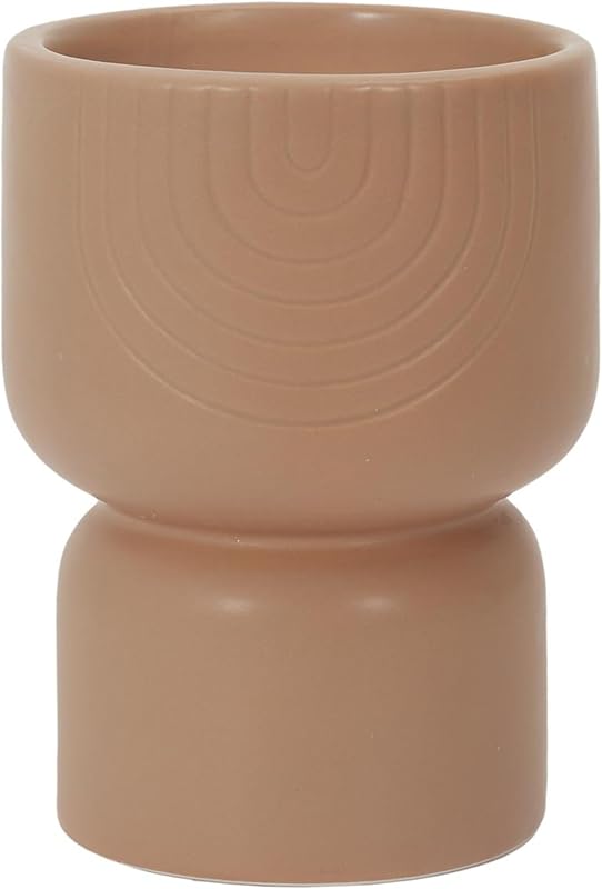 Linnea Scented Candle Ceramic Jar Sahana Beige Fig