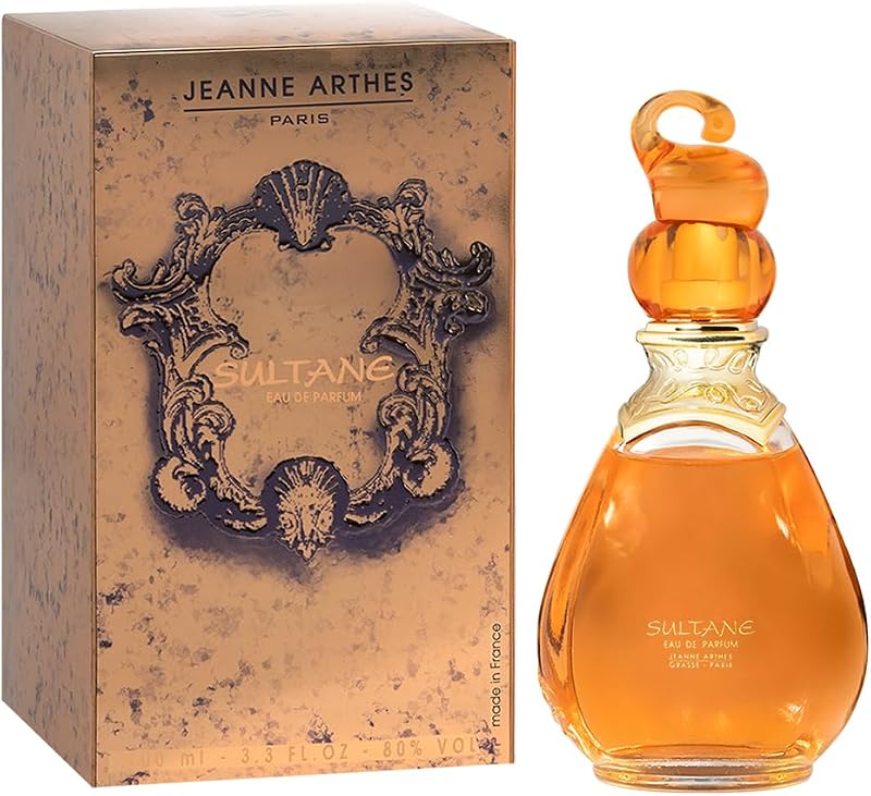 JEANNE ARTHES - Eau de Parfum for Women - Sultane - Floral - Sandalwood & Musk - Made in France in Grasse - Gi