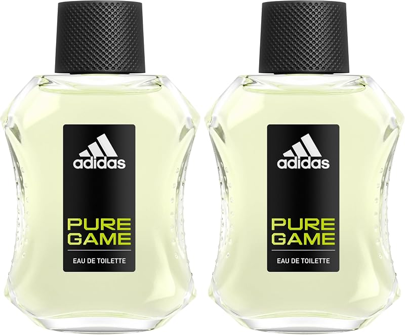 Adidas - Eau de toilette - Pure Game 100 ml (Pack of 2)