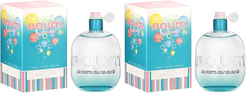 JEANNE ARTHES - Eau de Parfum Boum Savon - Floral & Fresh - Rose and Jasmine - Made in France in Grasse - Gift