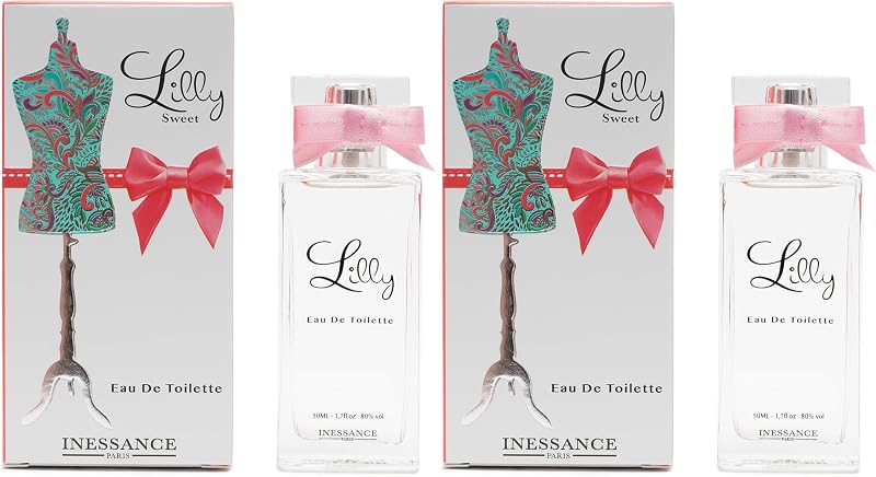 Inessance Paris - Lilly Sweet Eau de Toilette for Women - Bright and Sensual Fragrance with Floral and Fruity 