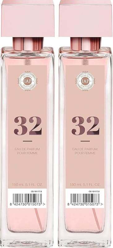 IAP Pharma Parfums Nº 32 Women's Floral Eau de Parfum Spray 150 ml (Pack of 2)