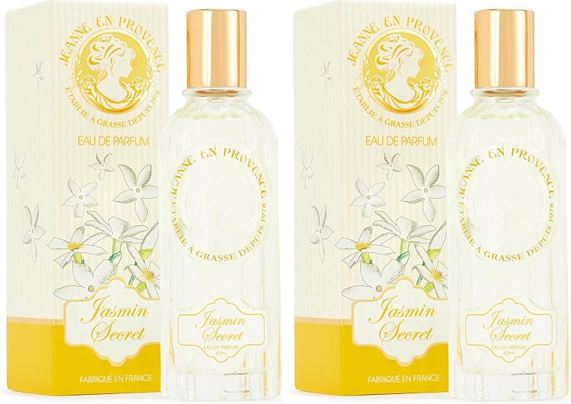 JEANNE EN PROVENCE - Jasmin Secret - Women's Eau De Parfum - Jasmine - Natural Origin Ingredients - Made in Fr