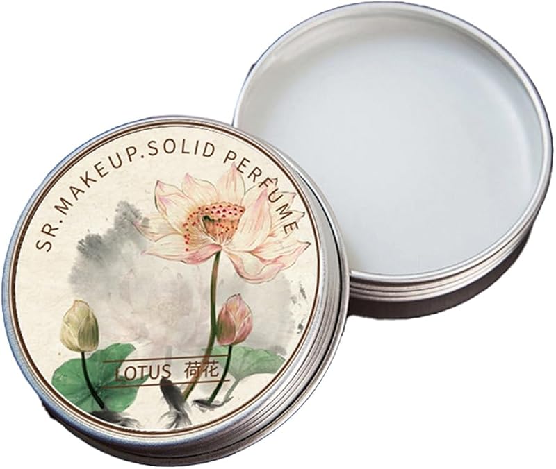 Huudngeje 5 Pcs Women Solid Perfume Balm Portable Perfumes Long Lasting Solid Female Fragrances Elegant Gloves