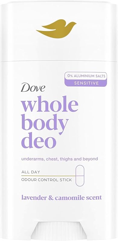 Dove - Deodorant for the whole body - Stick - Lavender & Chamomile - Anti Odors and White Traces 72h - Designe