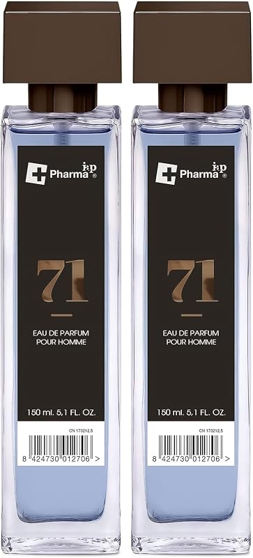 IAP Pharma Parfums Nº 71 Men's Floral Eau de Parfum Spray 150 ml (Pack of 2)